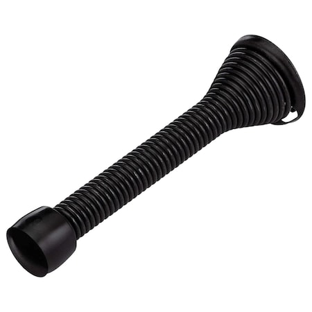 Delaney Hardware JUMBO SPRING DOOR STOPS BLACK 402514